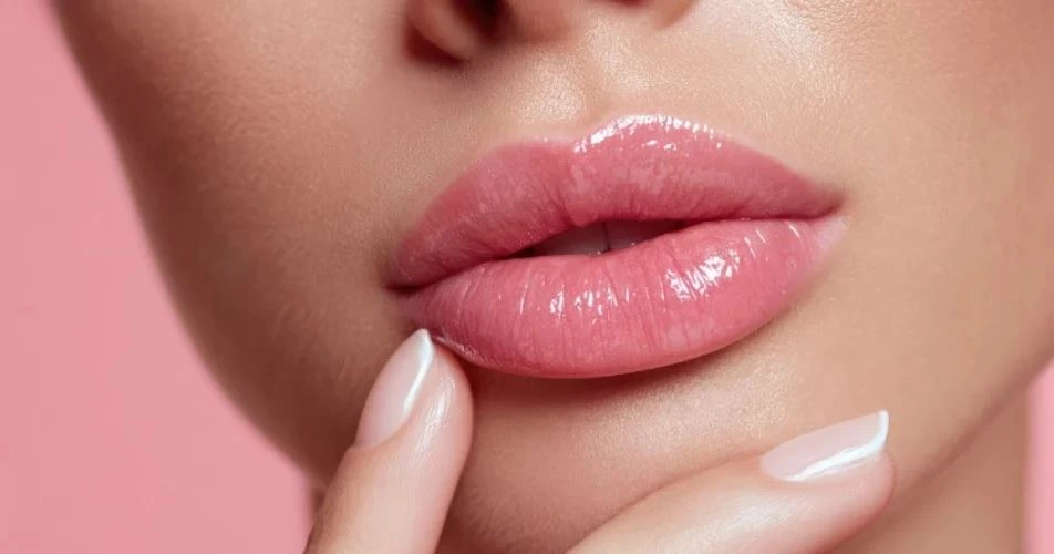 Hydrated lip enhancement with HA fillers Dubai