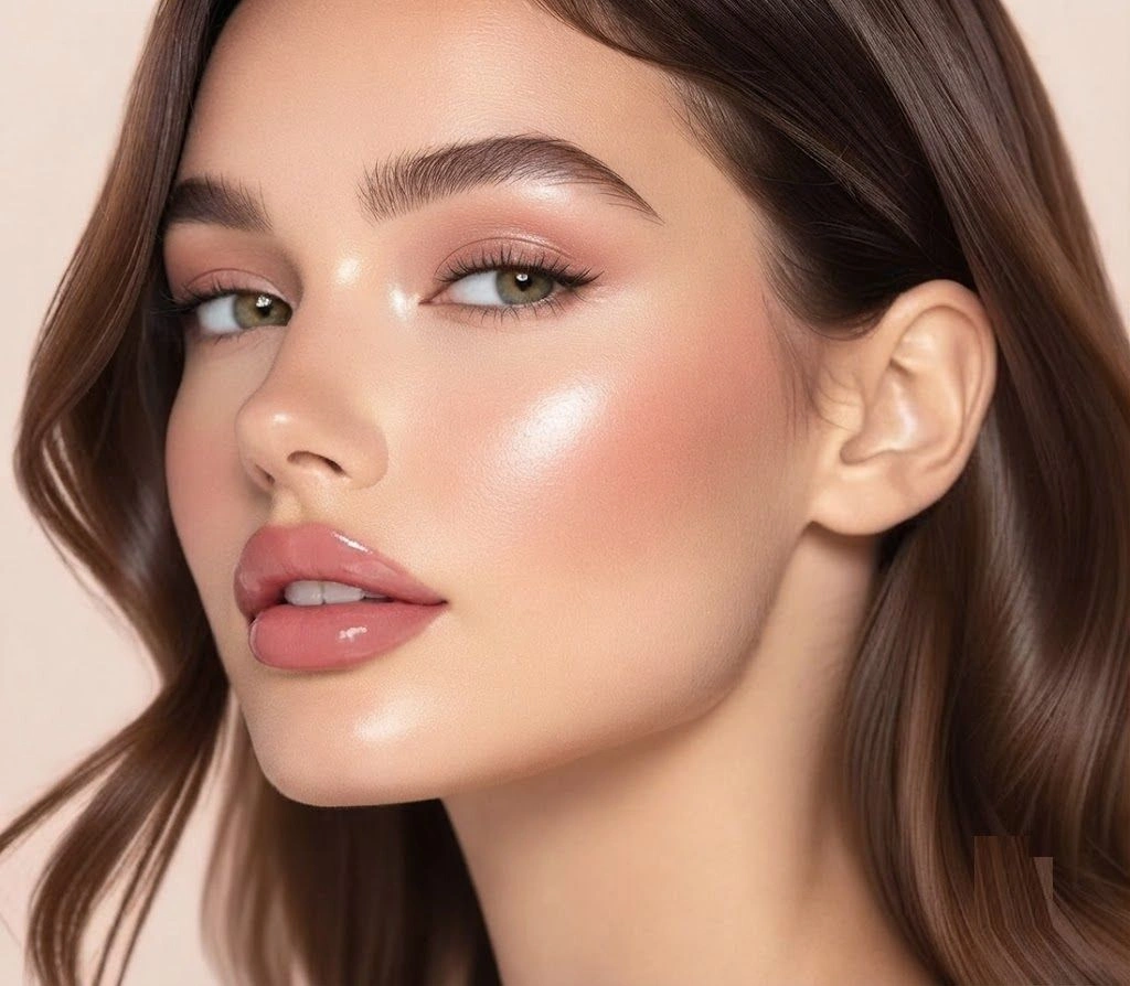 Close-up lip enhancement portrait — natural lip fillers in Dubai at Paramy Polyclinic