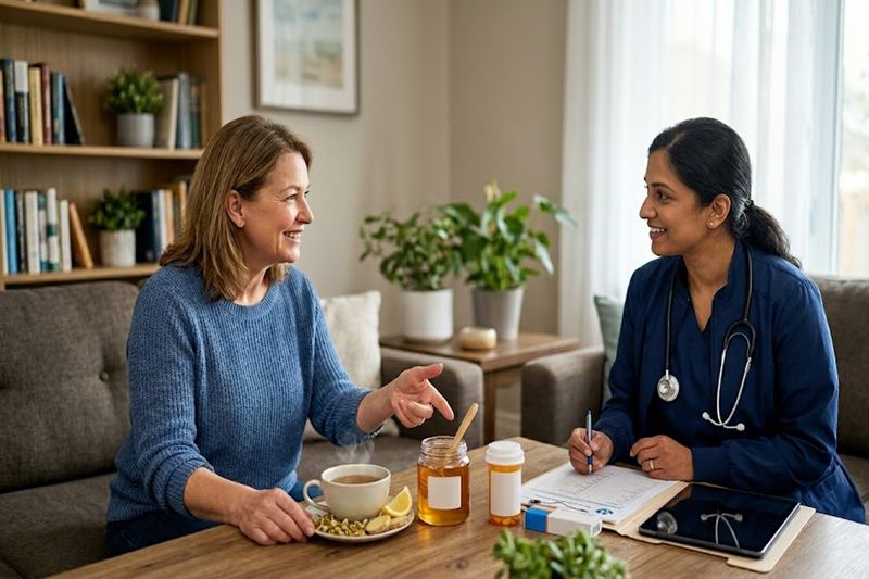 Combining Home Remedies with Professional Care