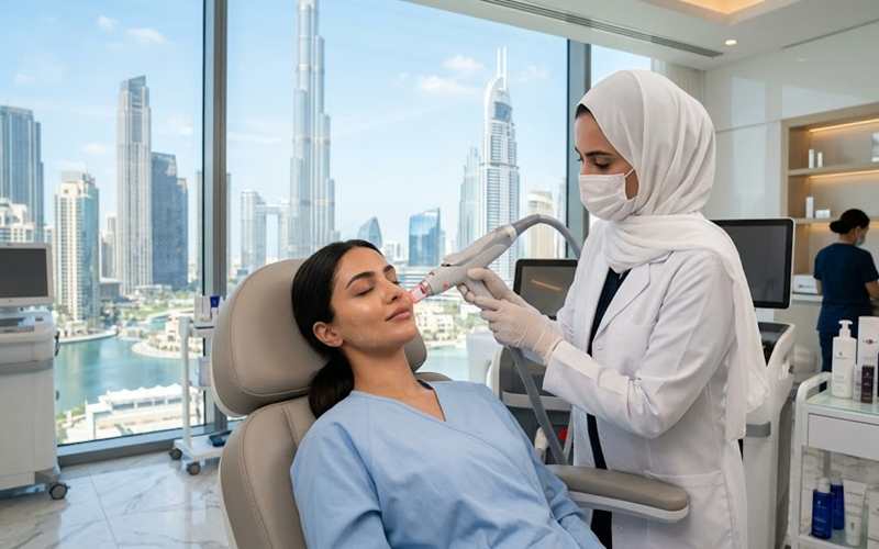 Advanced Clinical Treatments for Sun-Damaged Skin in Dubai
