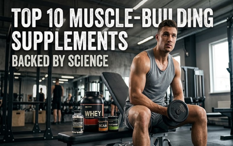 Top 10 Muscle-Building Supplements Backed by Science