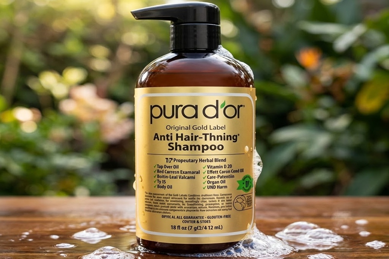 3. Pura D'Or Original Gold Label Shampoo
