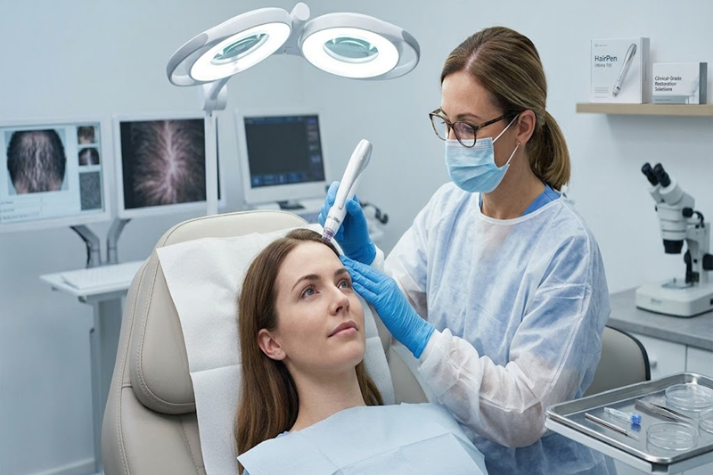 Comparing HairPen with Clinical Hair Restoration Treatments