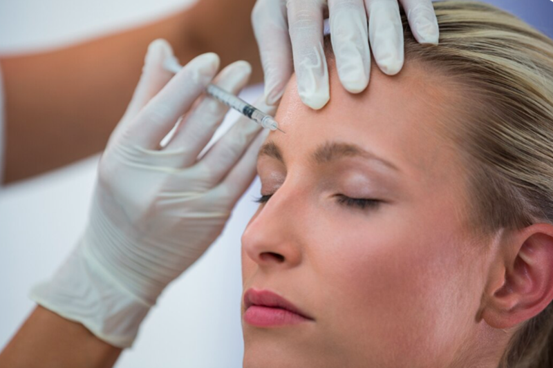 Dermal filler injection for facial contouring